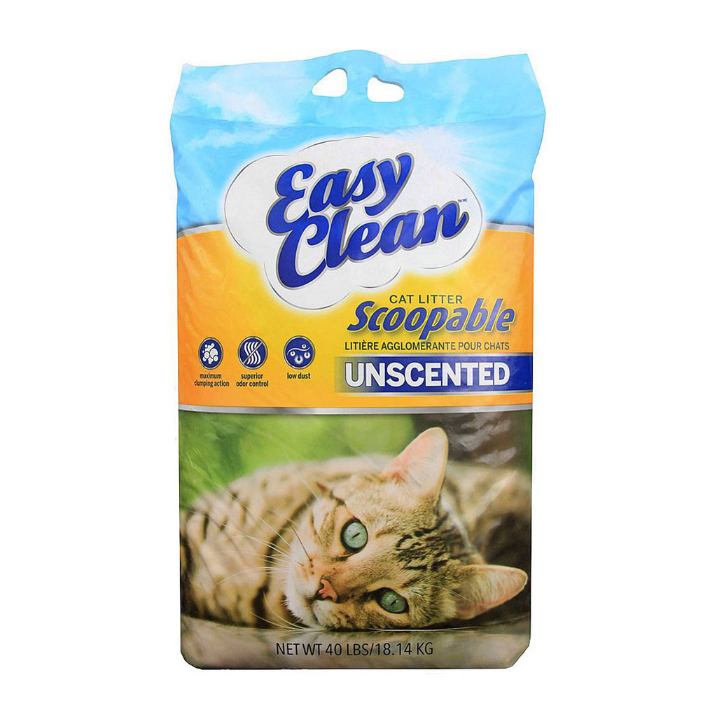 Easy Clean Clay Clumping Cat Litter Unscented Mahogany Veterinary Clinic
