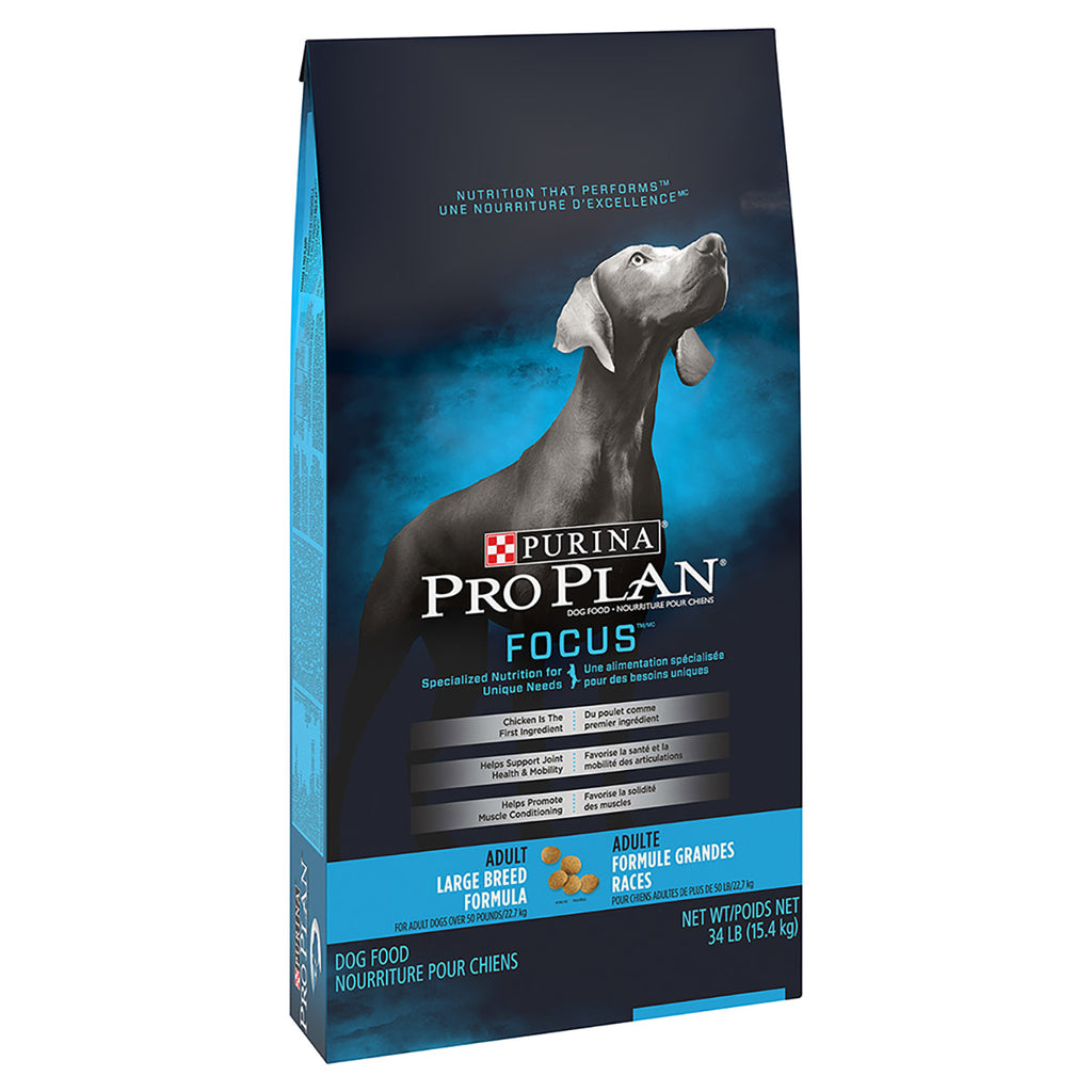 Purina Pro Plan Focus Canine Adult Large Breed Dry Dog Food Mahogany Veterinary Clinic