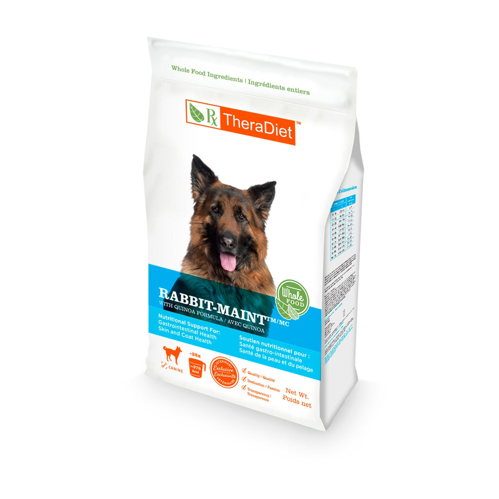 Rayne TheraDiet Canine Rabbit Maintenance with Quinoa Dry Dog Food Mahogany Veterinary Clinic