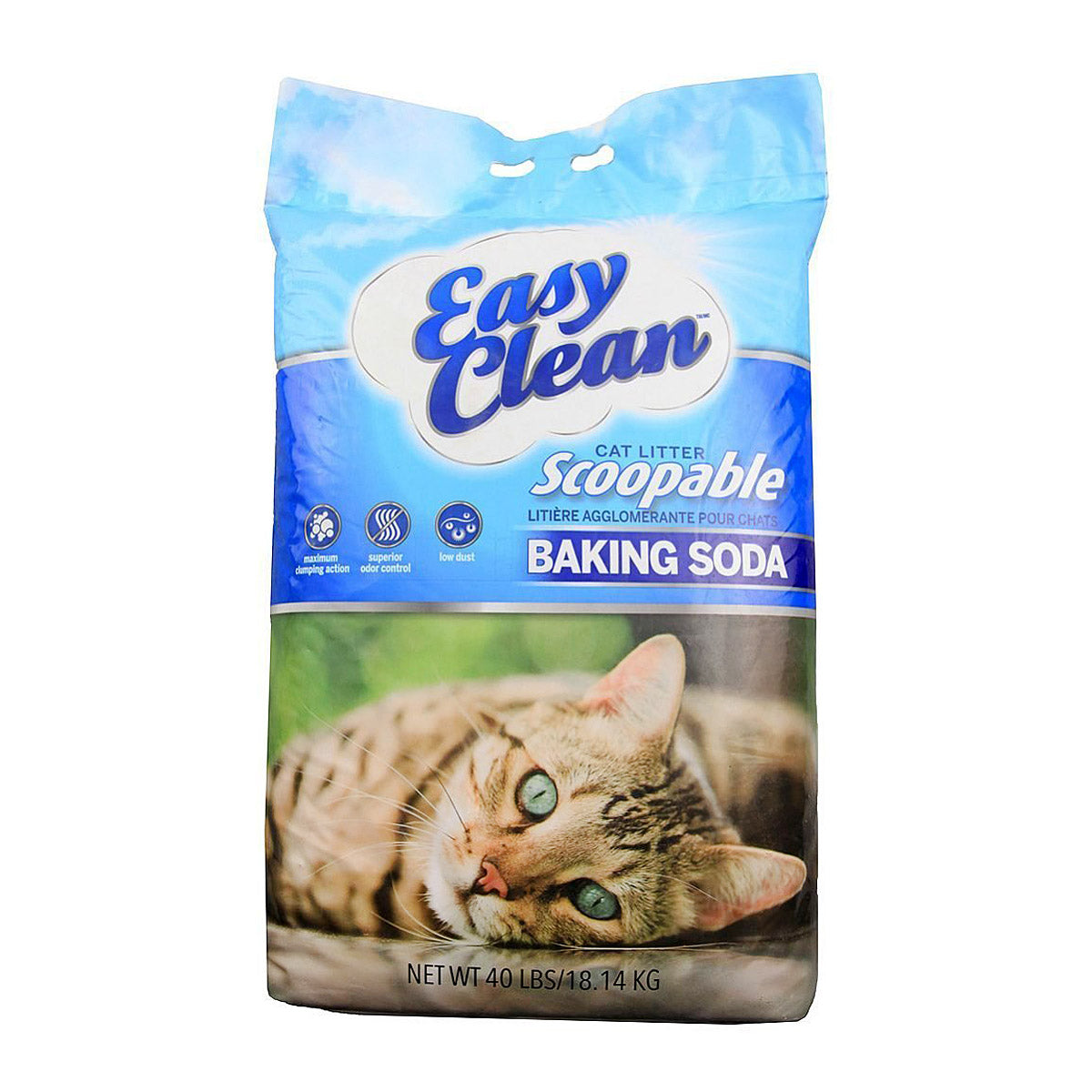 Easy Clean Clay Clumping Cat Litter Baking Soda Mahogany Veterinary