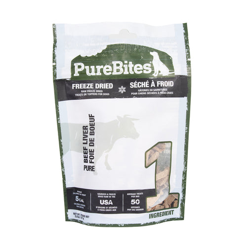 Purebites Treat Canine- Beef Liver