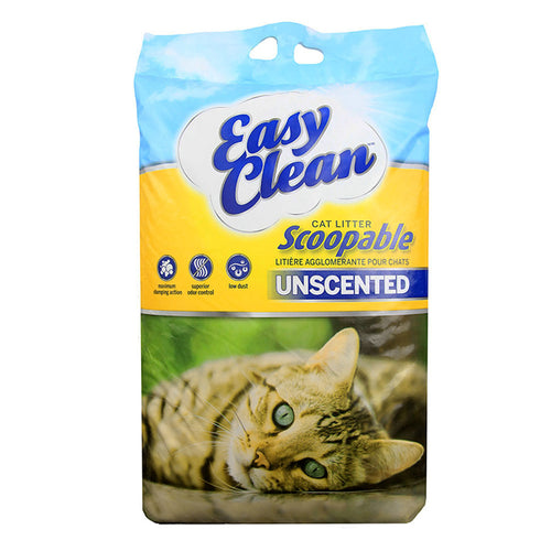 Easy Clean Clay Clumping Cat Litter- Unscented