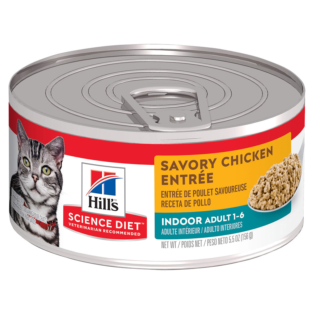 Hills Science Diet Feline Indoor 1-6 Chicken wet cat food