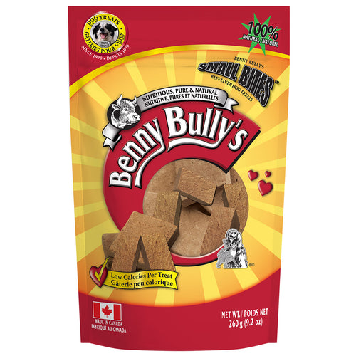 Benny Bullys Treat Liver Chops Small Bites