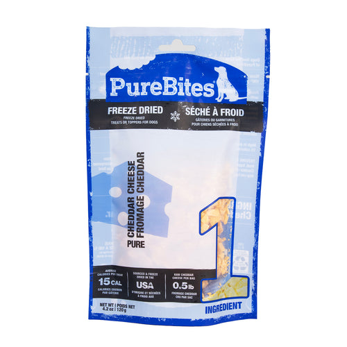 Purebites Treat Canine- Cheddar Cheese