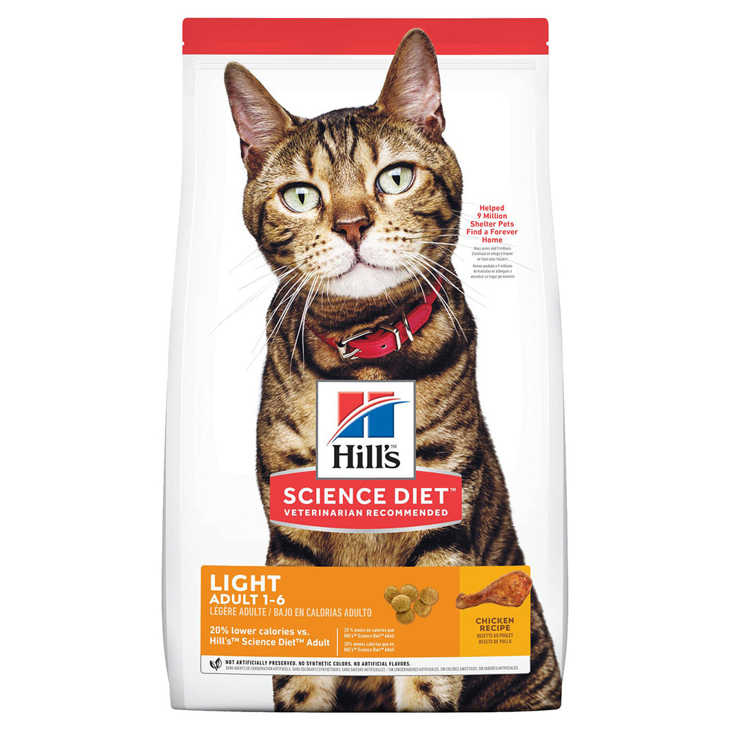 Hills Science Diet Feline Adult Light 1-6 Dry Cat Food