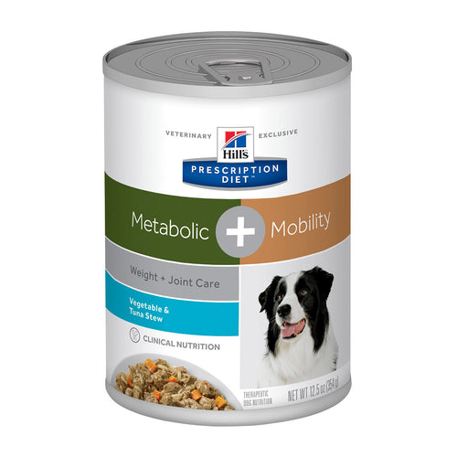 Hills Prescription Diet Canine Metabolic + Mobility Canned Dog Food