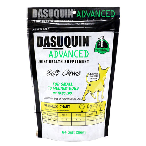 Dasuquin Advanced Soft Chews for Small & Medium Dogs 64's
