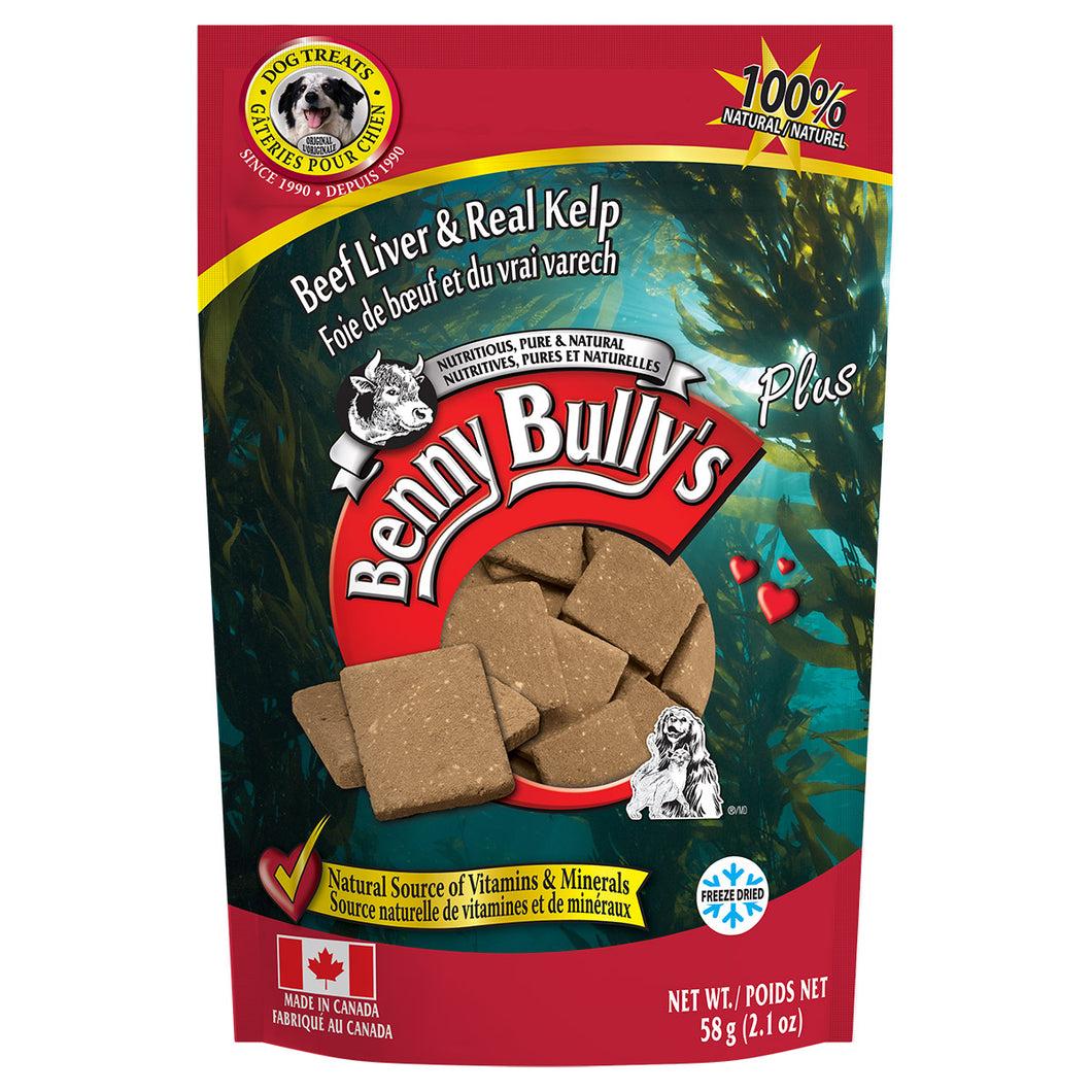 Benny Bullys Treat Beef Liver Plus Kelp