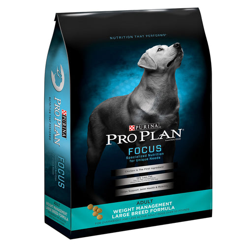 Purina Pro Plan Canine Focus Weight Manage Large Breed Dry Dog Food