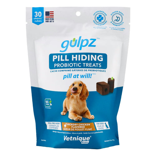 Gulpz Pill Pocket with Probiotics Chicken Flavor