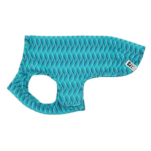 Canine Zephyr Cooling Vest- Blue Waves