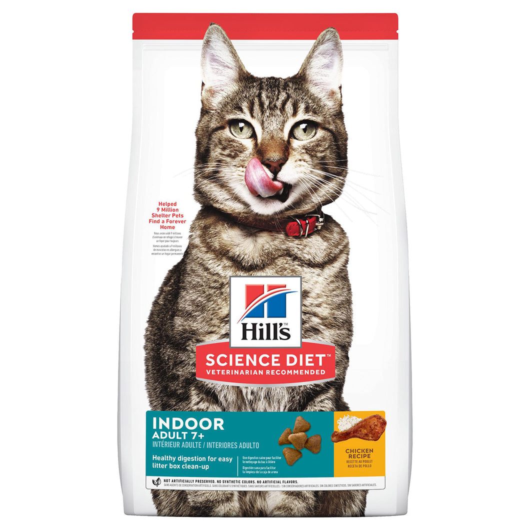 Hills Science Diet Feline Adult 7+ Indoor Dry Cat Food