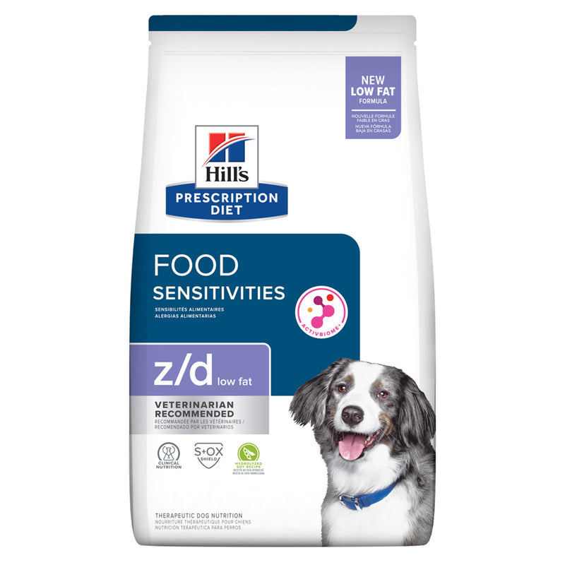 Canine Hill's Prescription Diet z/d Low Fat Hydrolyzed Soy