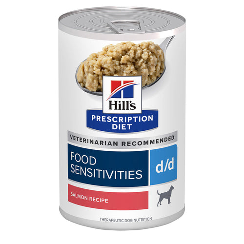 Hills Prescription Diet Canine D/D Salmon Canned Dog Food