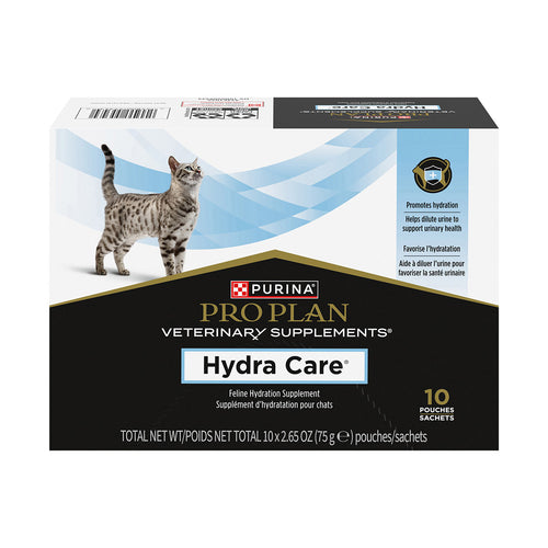 Purina Pro Plan Veterinary Diets Hydra Care Hydration Supplement for CATS-10x75g pouch
