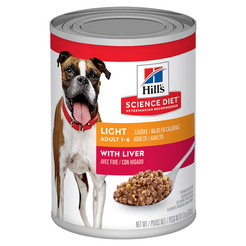 Hills Science Diet Canine Adult 1-6 Light Wet Dog Food