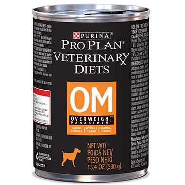 Purina Pro Plan Veterinary Diet OM Overweight Management Canine Formula Canned