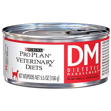 Purina Pro Plan Veterinary Diets DM Dietetic Management Feline Formula Canned