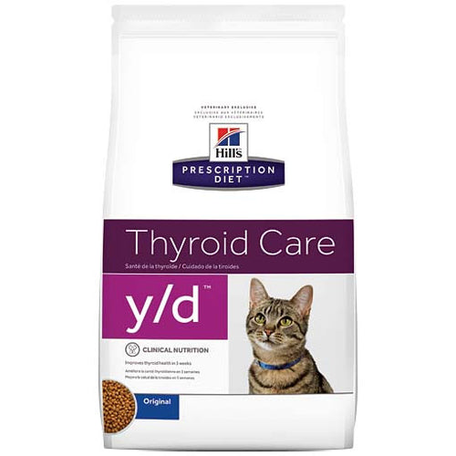 Hill's Prescription Diet y/d Feline Thyroid Care Dry