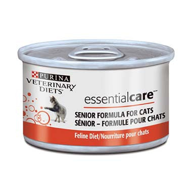 Purina Veterinary Diets Essential Care Senior Formula for Cats (24x85g cans)