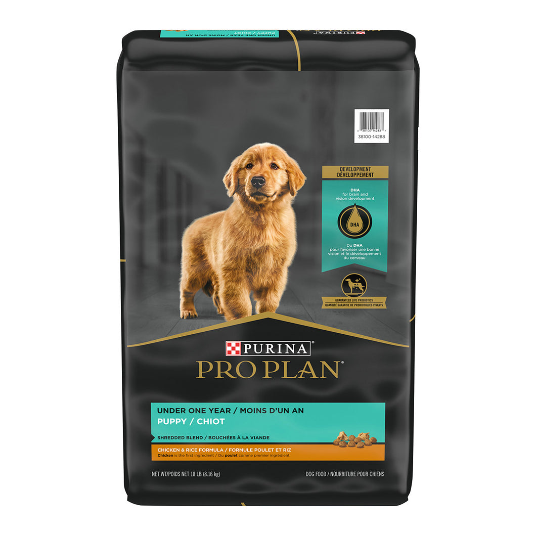 Purina Pro Plan Puppy Chicken & Rice Dry Puppy Food