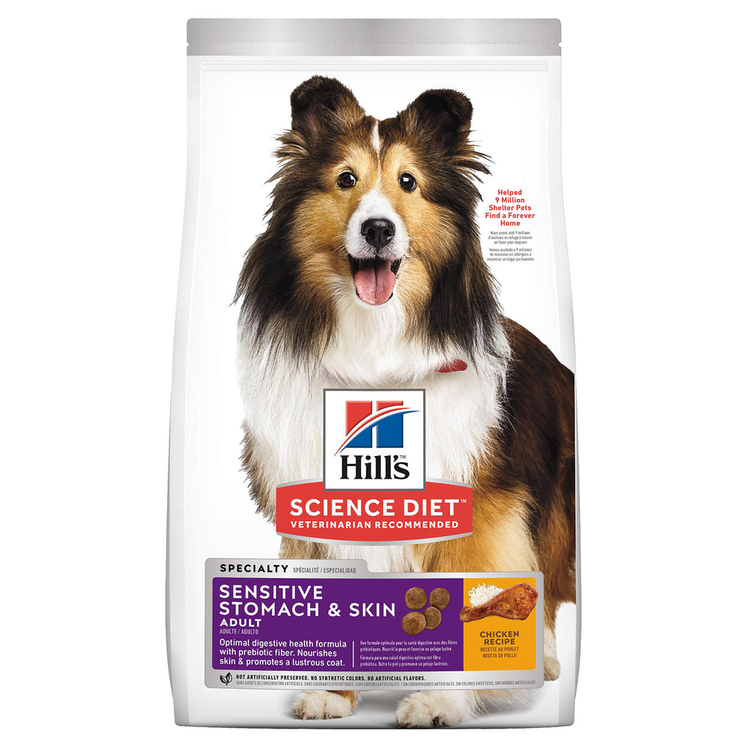 Hill's Science Diet Adult Sensitive Stomach & Skin Canine Dry