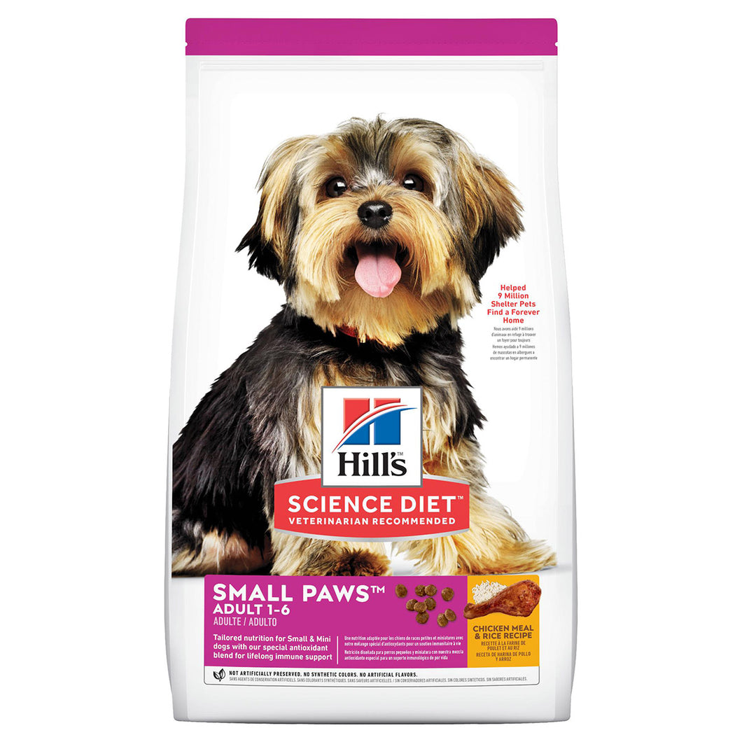 Hill's Science Diet Adult Small & Toy Breed (Small Paws)  Canine Dry