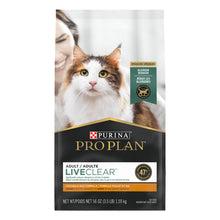 Purina Pro Plan Feline Liveclear Adult Chicken & Rice Dry Cat Food
