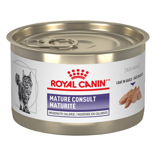 Royal Canin Veterinary Diet Feline MATURE CONSULT MODERATE CALORIE-  canned cat food