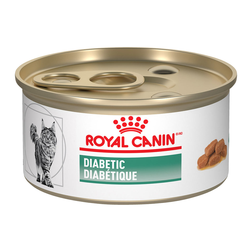 Royal Canin Veterinary Diet Feline Diabetic Thin Slices in Gravy -canned cat food