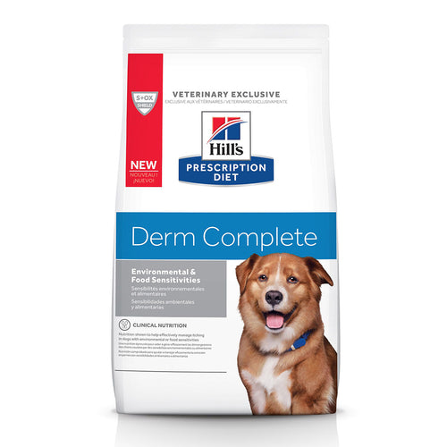 Hill's Prescription Diet Derm Complete Canine formula Dry