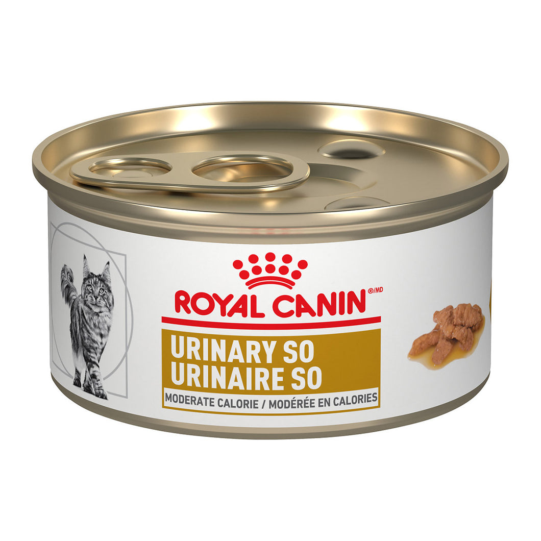 Royal Canin Veterinary Diet Feline URINARY SO MODERATE CALORIE canned cat food