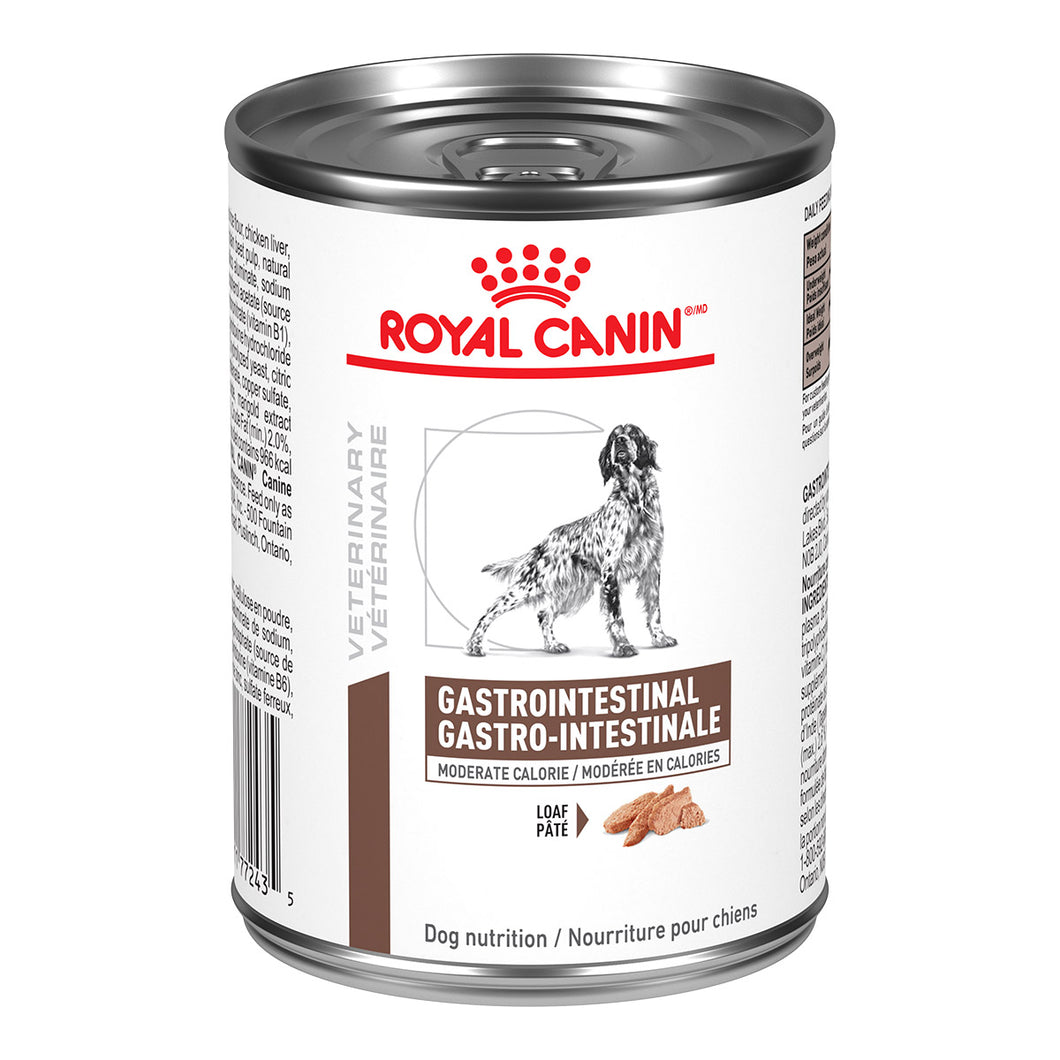 Royal Canin Veterinary Diet Canine GASTROINTESTINAL MODERATE CALORIE canned dog food
