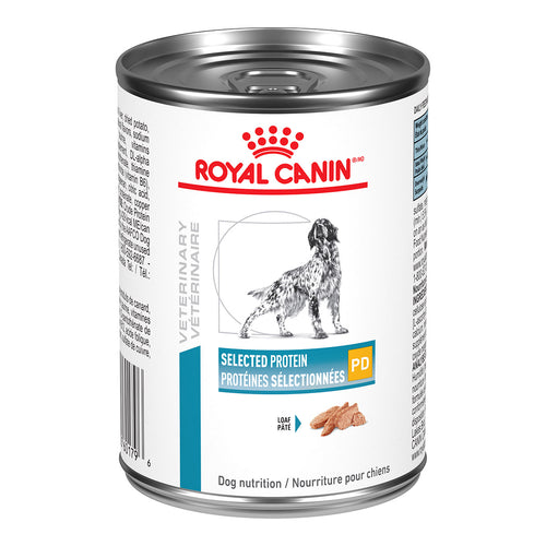 Royal Canin Veterinary Diet Canine HYPOALLERGENIC SELECT PROTEIN PD canned dog food