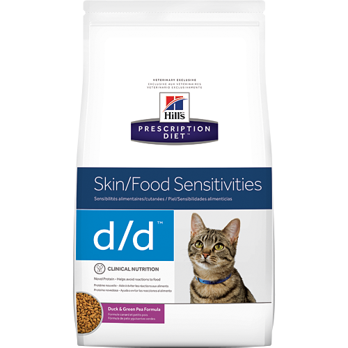 Hill's Prescription Diet d/d Feline Duck & Green Pea Formula Dry