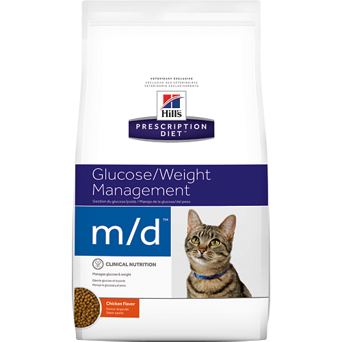 Hill's Prescription Diet Gluco Support m/d Feline Dry