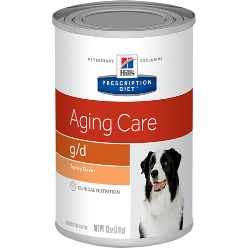 Hill's Prescription Diet g/d Aging Care Canine Canned- Turkey