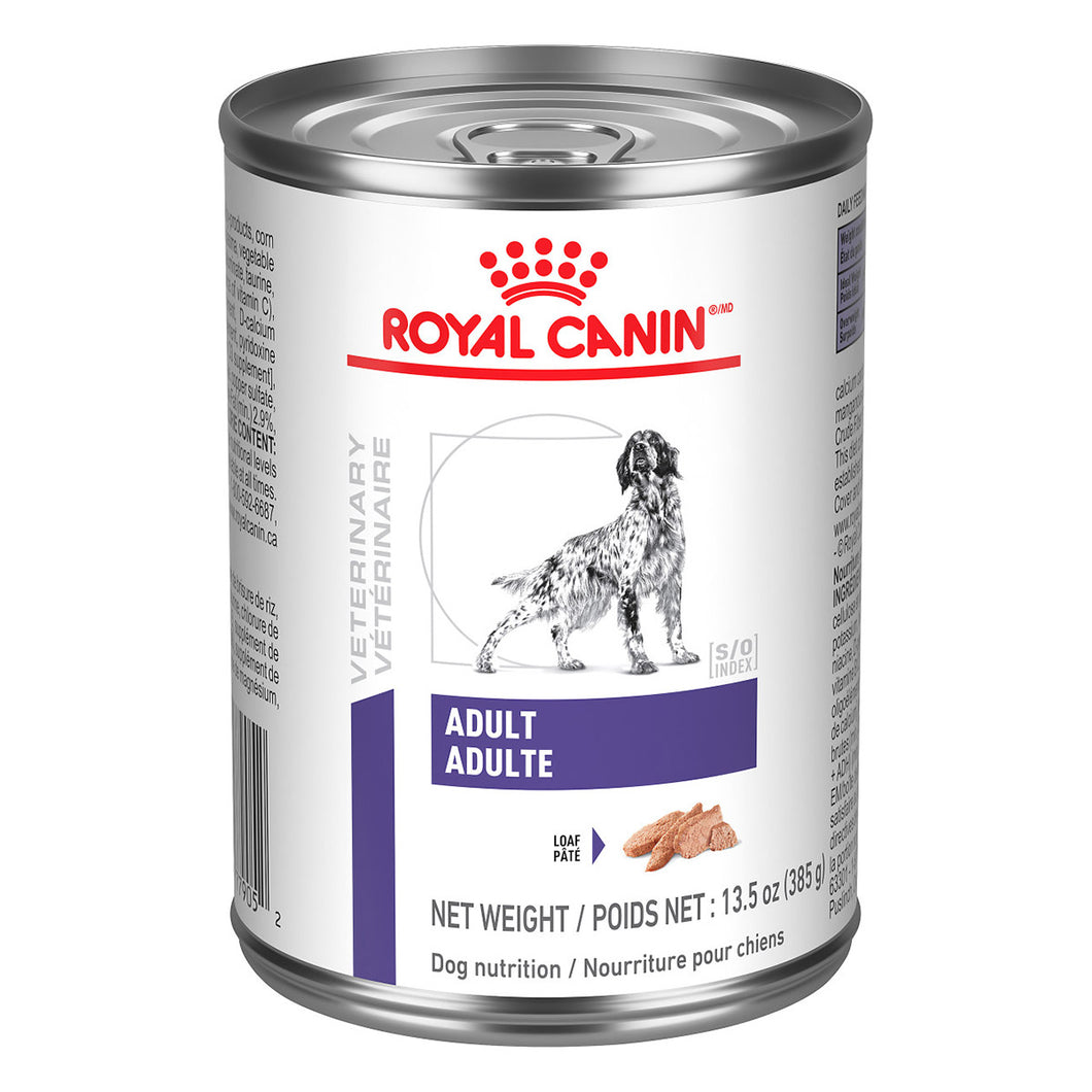 Royal Canin Veterinary Diet Canine ADULT canned dog food
