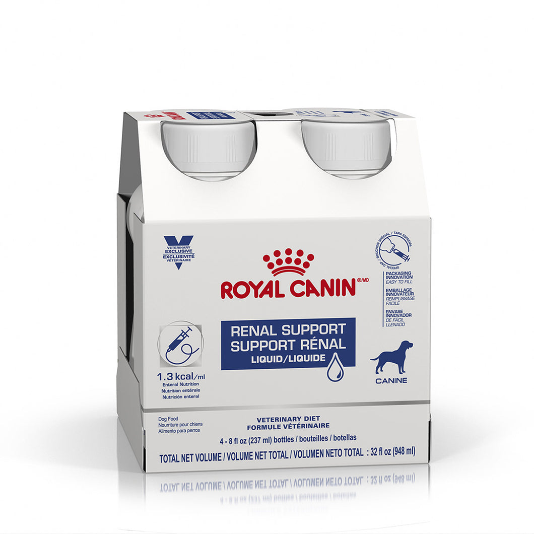 Royal Canin Veterinary Diet Canine Renal Support Liquid-4pck