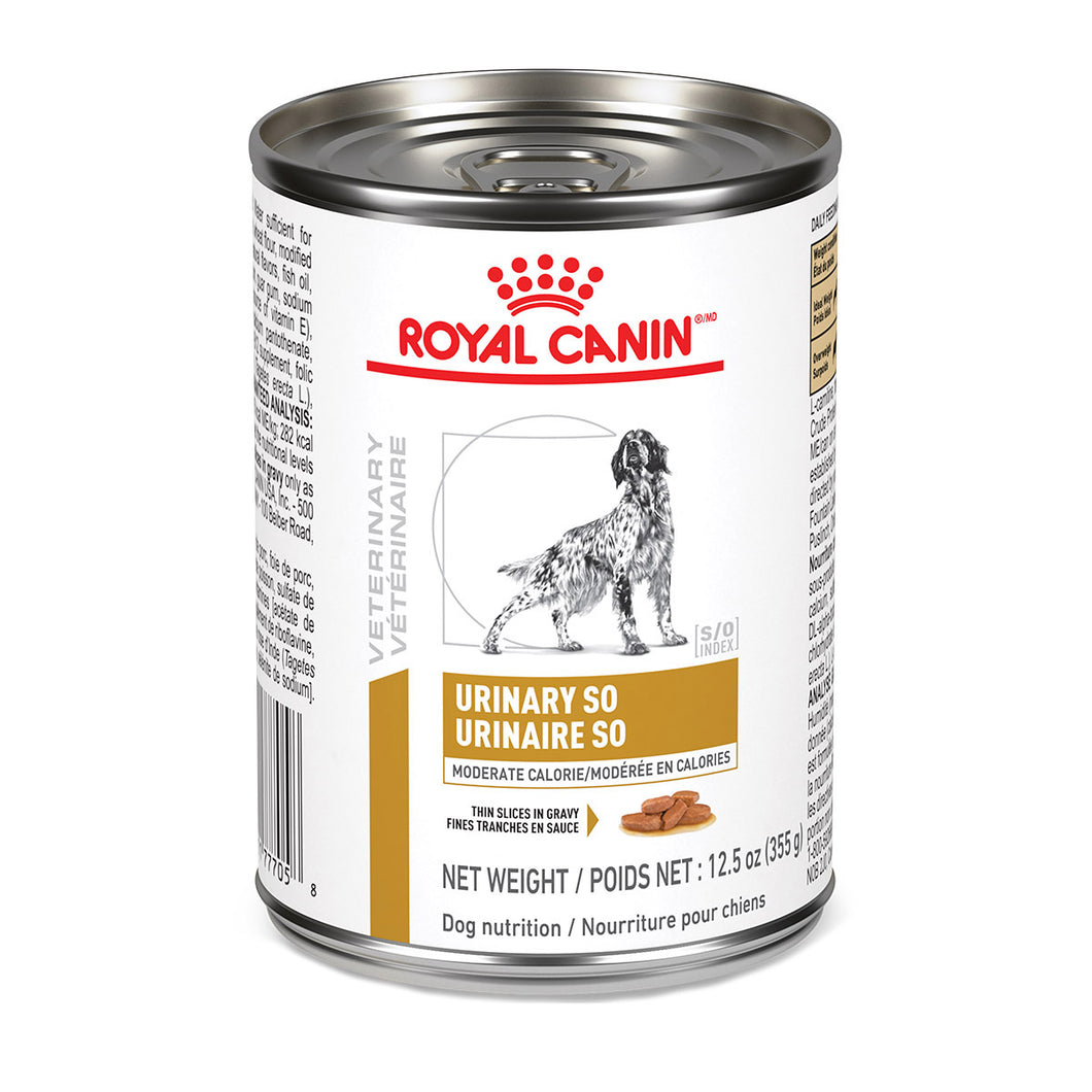 Royal Canin Veterinary Diet Canine URINARY SO MODERATE CALORIE canned dog food