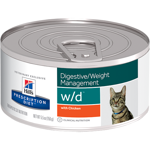 Hill's Prescription Diet w/d Feline Canned