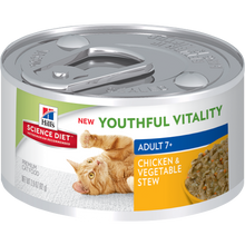 Hill's Science Diet Youthful Vitality Adult 7+ Cat Food Canned